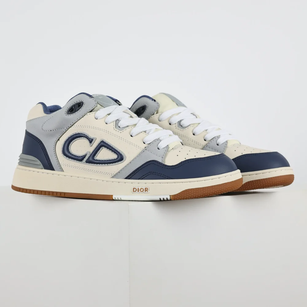 B57 Mid „Blaubeige“ Low-Top-Sneaker – Bild 2
