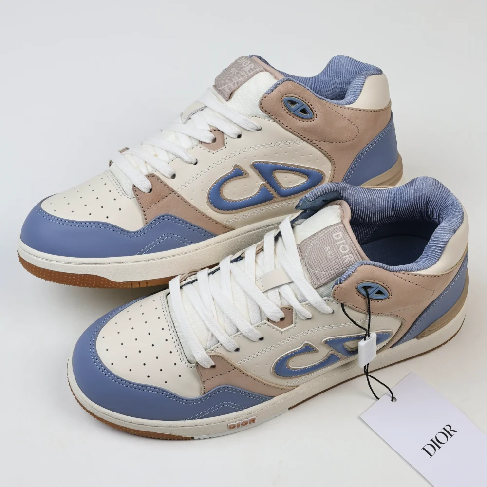 B57 Mid „Cremeblaue“ Low-Top-Sneaker – Bild 5