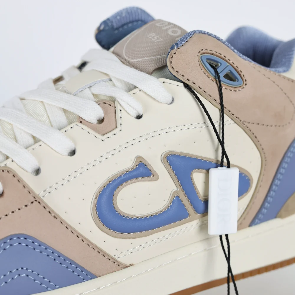 B57 Mid „Cremeblaue“ Low-Top-Sneaker – Bild 10