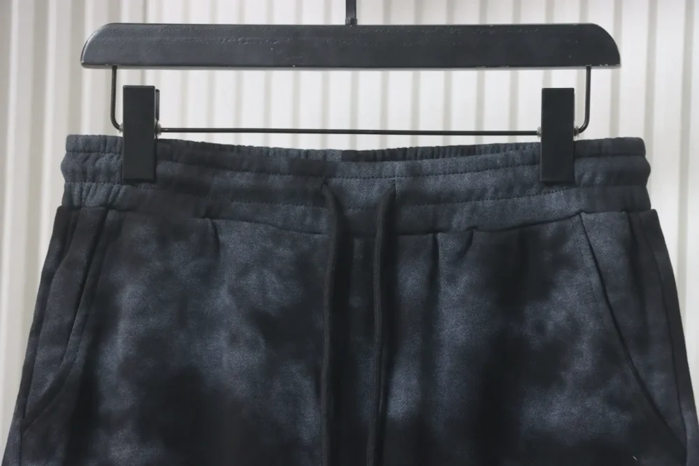 Balenciaga 24Fw bestickte, verwaschene Hose in Cola-Schlamm-Farbe – Bild 4