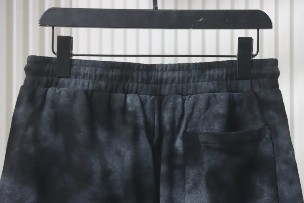 Balenciaga 24Fw bestickte, verwaschene Hose in Cola-Schlamm-Farbe – Bild 3