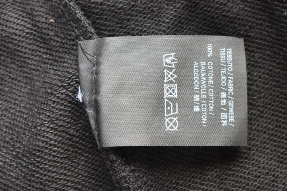 Balenciaga 24Fw bestickte, verwaschene Hose in Cola-Schlamm-Farbe – Bild 11