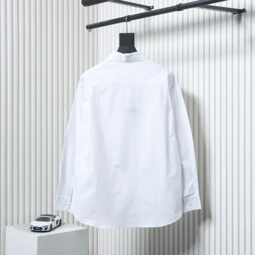 Balenciaga BLCG NANO BB besticktes Langarmhemd – Bild 13