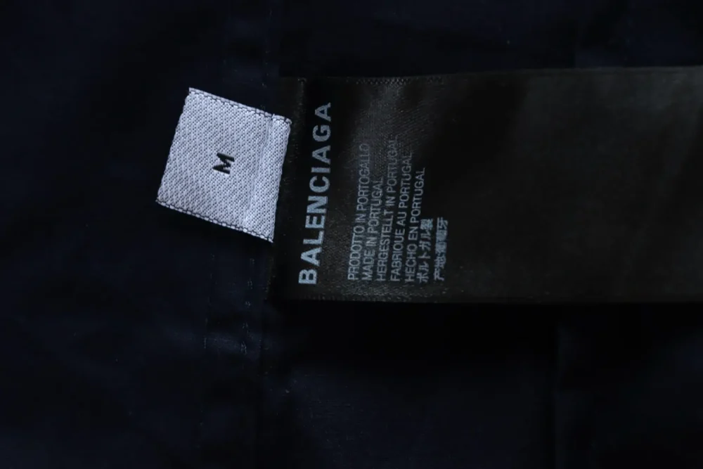 Balenciaga Manchester United Logo besticktes Bandhemd – Bild 12