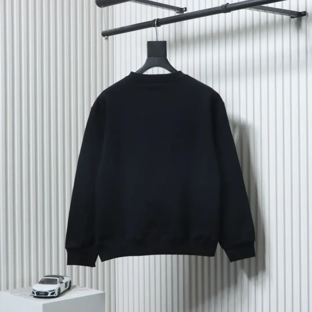 Balenciaga Sweatshirt mit Rundhalsausschnitt und Poker-Schriftzug – Bild 2