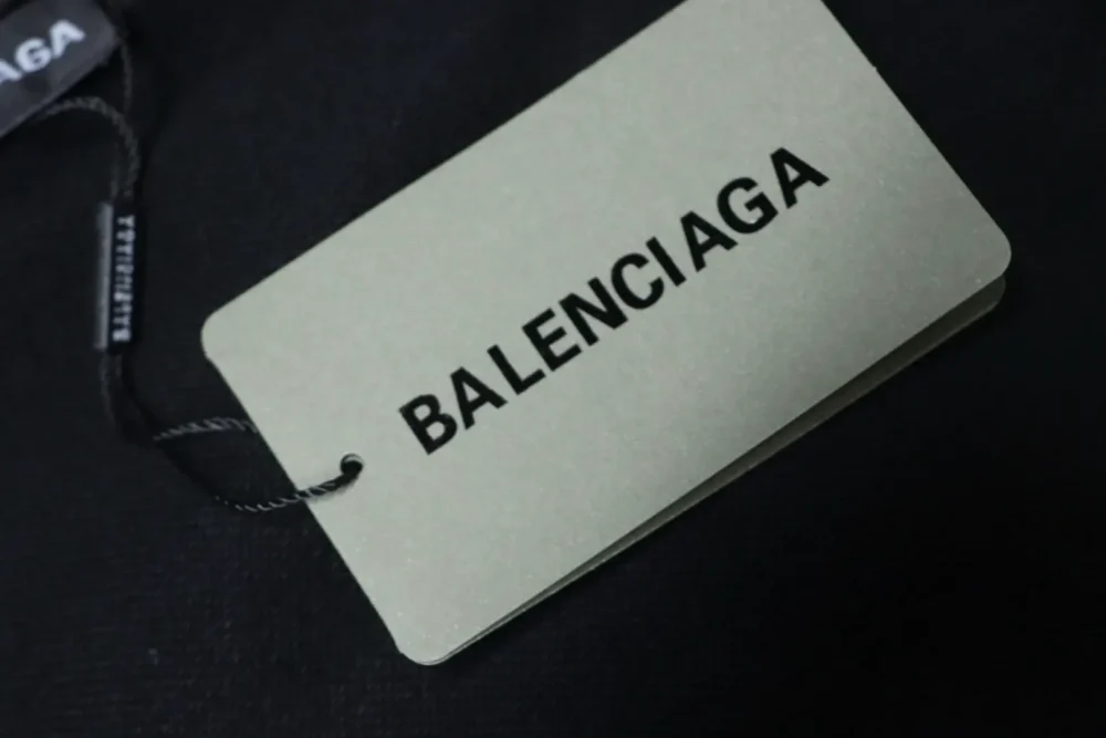 Balenciaga Sweatshirt mit Rundhalsausschnitt und Poker-Schriftzug – Bild 9