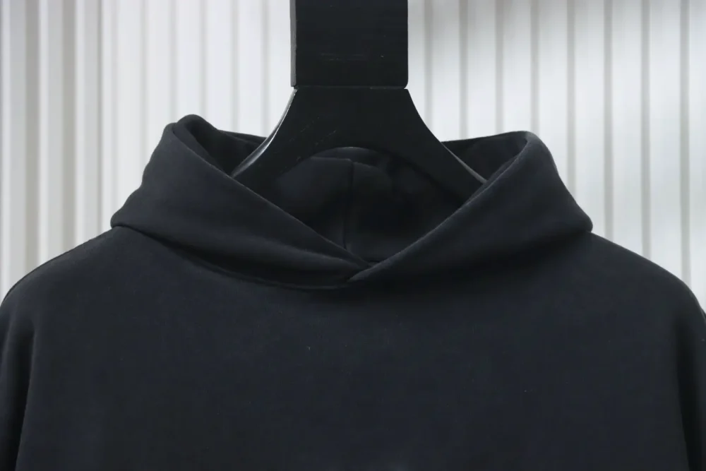 Balenciaga Verwaschenes Kapuzensweatshirt mit Doppel-B-Stickerei – Bild 3