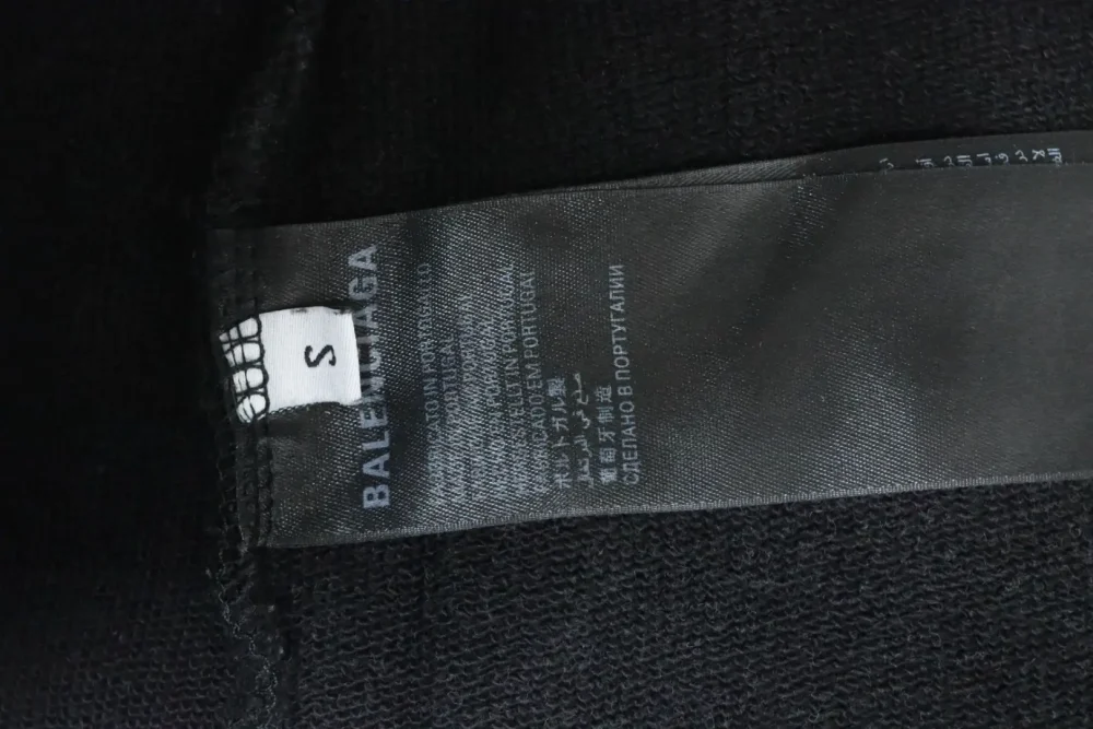 Balenciaga Verwaschenes Kapuzensweatshirt mit Doppel-B-Stickerei – Bild 10