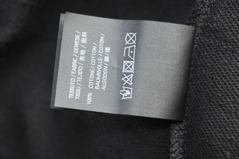 Balenciaga – Kapuzensweatshirt mit Cola-Stickerei und Schlammfärbung im Used-Look XXL – Bild 8
