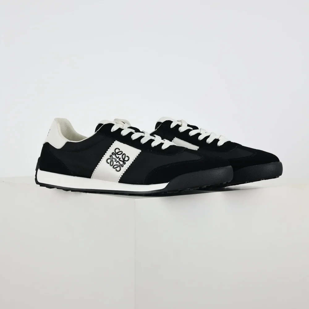 Ballet Runner Forrest Gump Retro Deutsche Trainingsschuhe Dünne Sohle All-Match Casual Sportschuhe Schwarz und Weiß – Bild 2