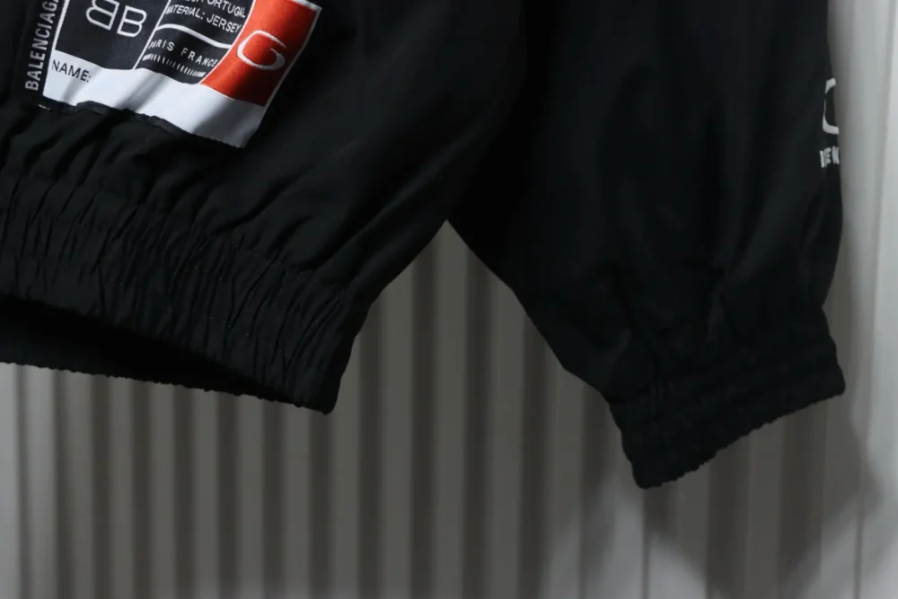 Basketball lettering print zipper long-sleeved jacket – Bild 6
