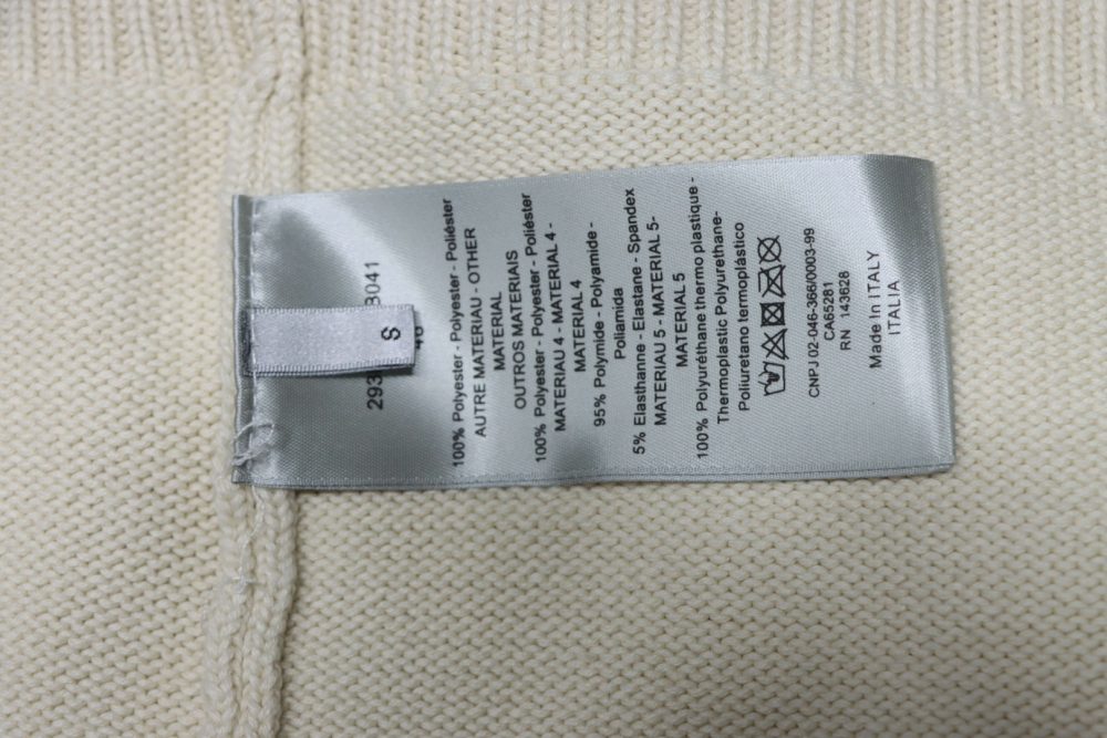 CD Neuer bestickter Cardigan-Pullover aus Baumwollmischung mit Knöpfen – Bild 11