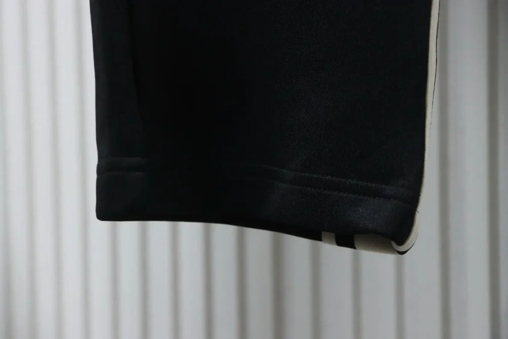 Celine Classic Anzughose aus Webstoff mit kleinem Logo in Schwarz – Bild 6