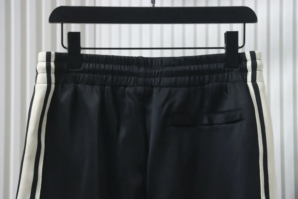 Celine Classic Anzughose aus Webstoff mit kleinem Logo in Schwarz – Bild 4
