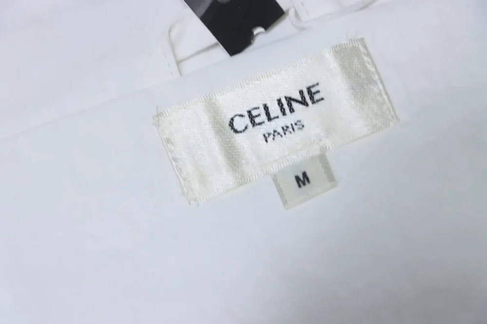 Celine Gewebte Jacke mit Reißverschluss und seitlichem Gurtband – Bild 8