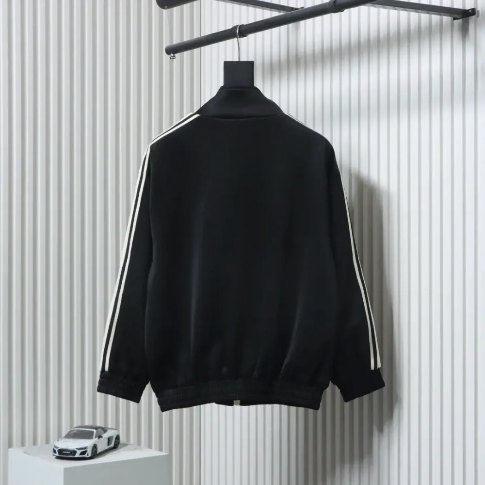 Celine klassische Anzugjacke mit kleinem Label und Schleife in Schwarz – Bild 2