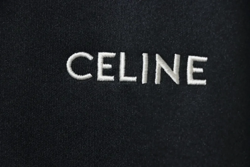 Celine klassische Anzugjacke mit kleinem Label und Schleife in Schwarz – Bild 6