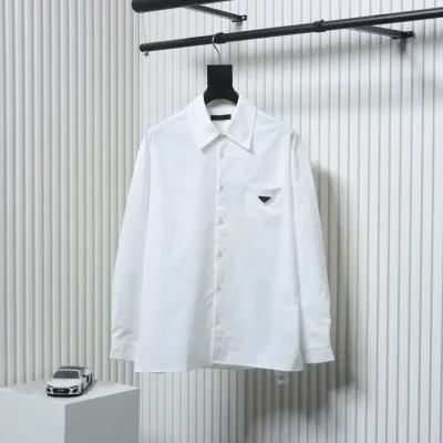Classic Pocket Triangle Logo Shirt