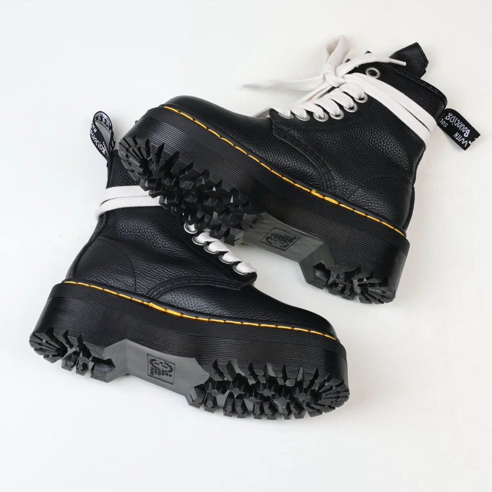 Dr. Martens 1460 Quad Leather Platform Boot R1ck 0wens Schwarz – Bild 8