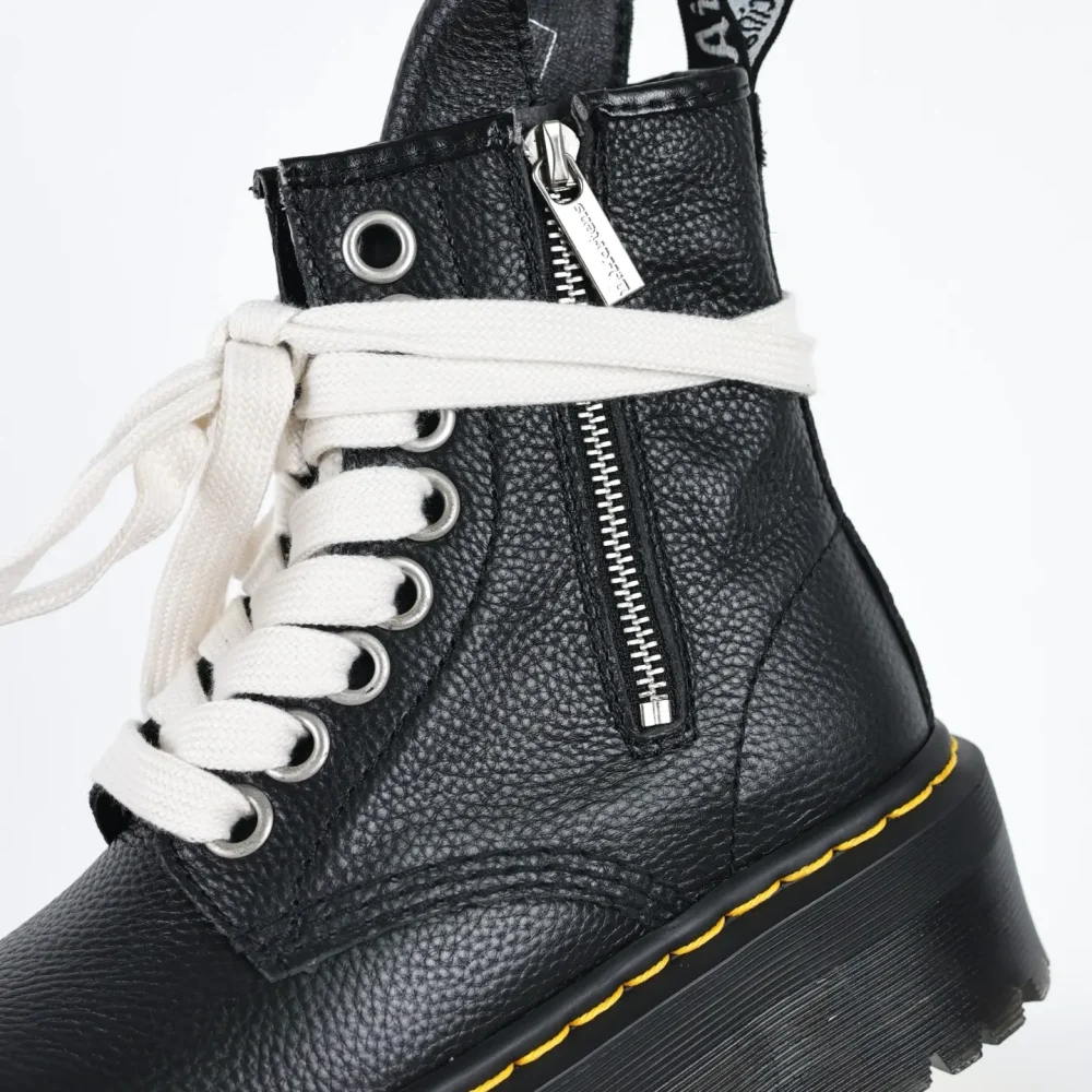 Dr. Martens 1460 Quad Leather Platform Boot R1ck 0wens Schwarz – Bild 10