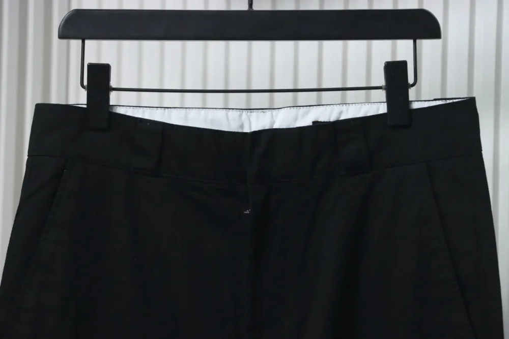 Flared trousers with embroidered lettering back pocket patches – Bild 4