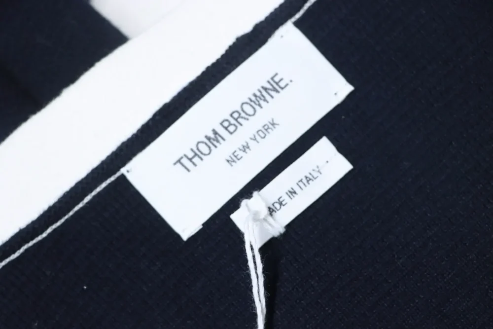 HOM BROWNE TB Thom Browne 25FW wide stripe knitted sweater cardigan – Bild 14