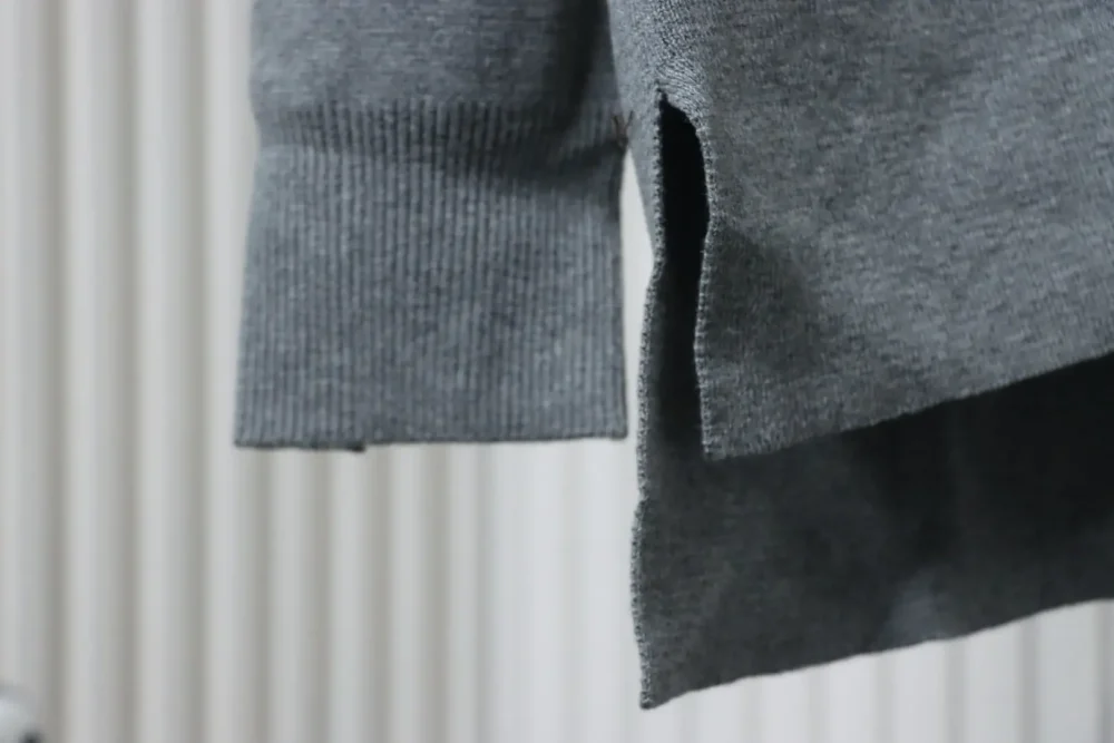 HOM BROWNE TB Thom Browne 25FW wide stripe knitted sweater cardigan – Bild 5