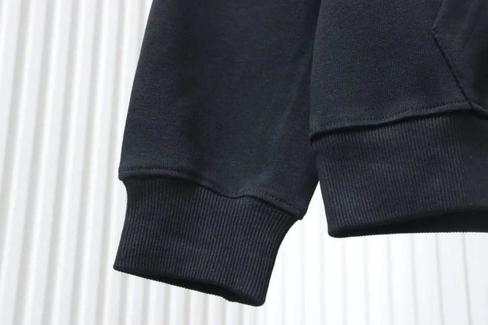 Handtuch-Kapuzenpullover mit FF-Buchstabendruck und Augenklappe XXL – Bild 6