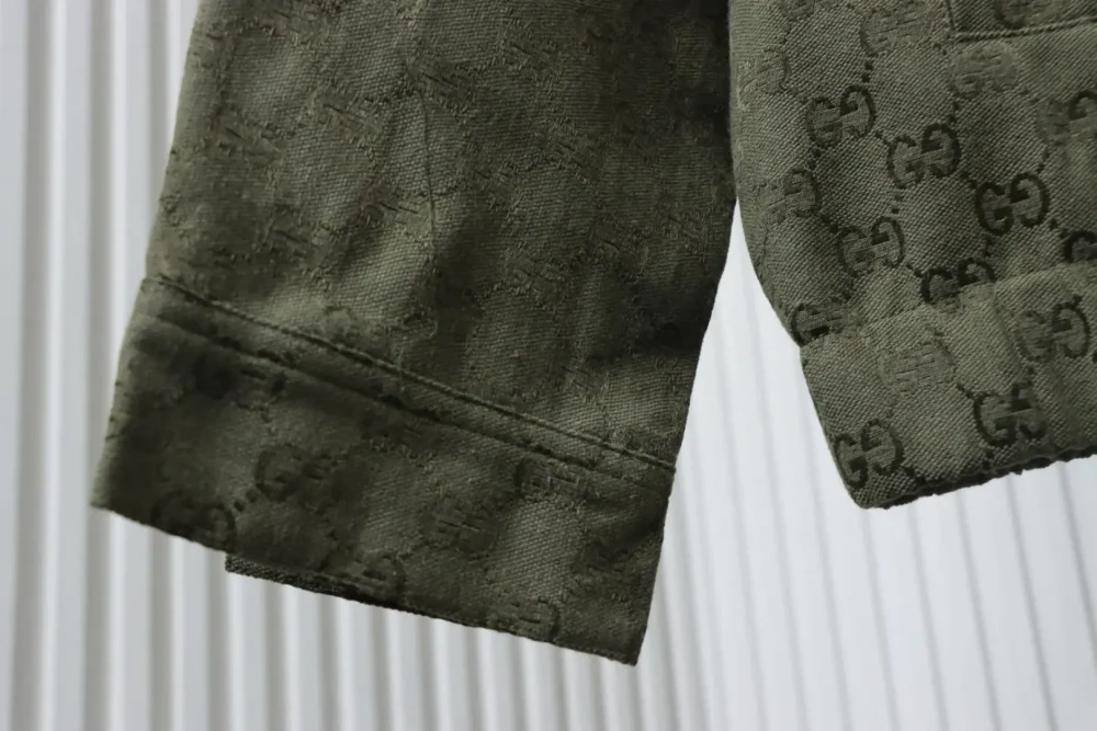 Jacke aus Jacquard-Canvas mit Allover-Monogramm-Print – Bild 6