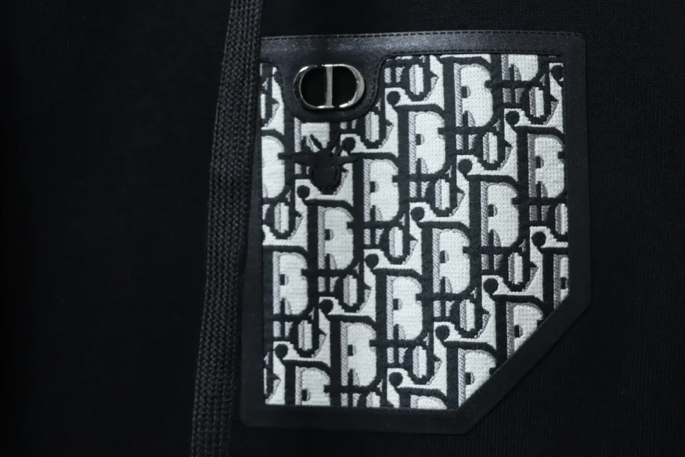 Jacquard-Kapuzensweatshirt mit Monogramm und Kunsttasche XXL – Bild 6