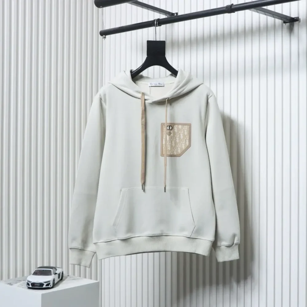 Jacquard-Kapuzensweatshirt mit Monogramm und Kunsttasche XXL – Bild 10