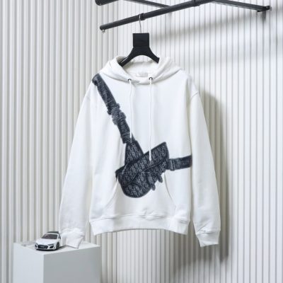 Kapuzenpullover mit Satteltaschen-Print