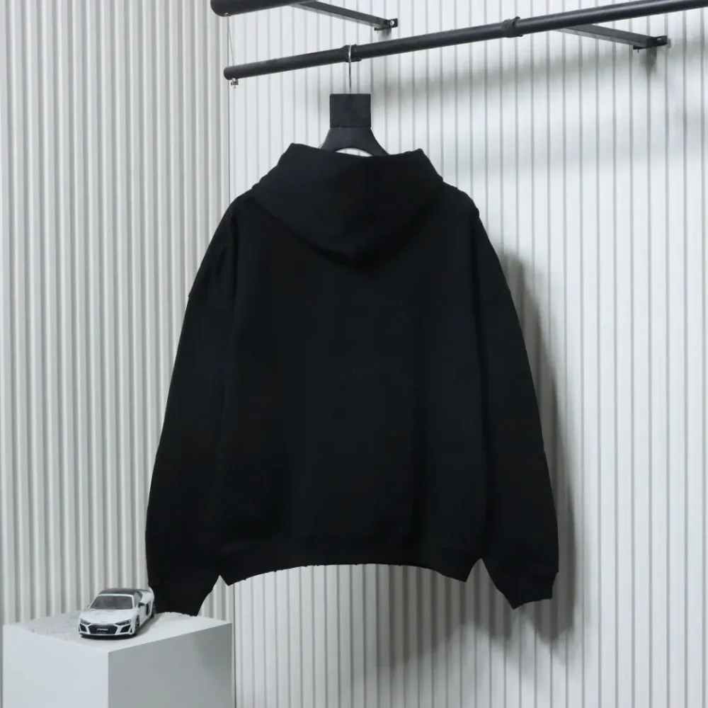 Kapuzensweatshirt mit Freiheitsstatue-Print – Bild 2