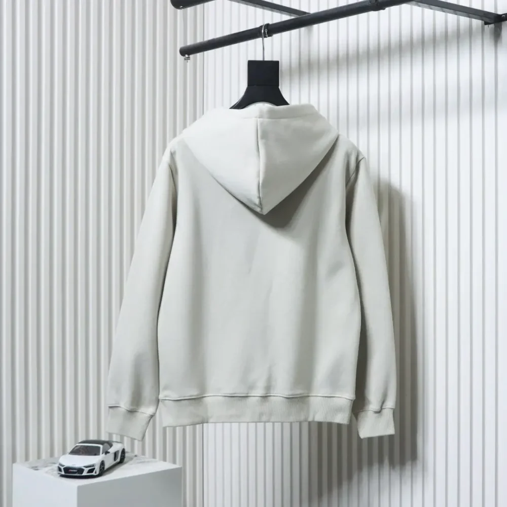 Kapuzensweatshirt mit ausgehöhltem, laminiertem Schriftzug XXL – Bild 6