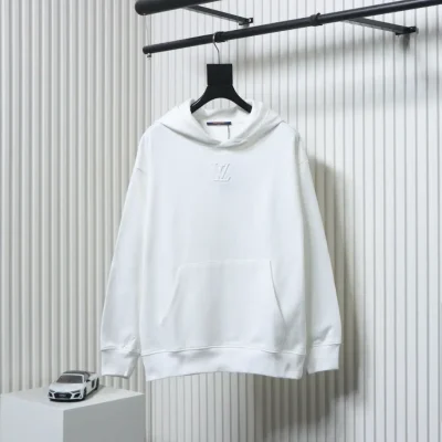 Kapuzensweatshirt mit geprägtem Schriftzug
