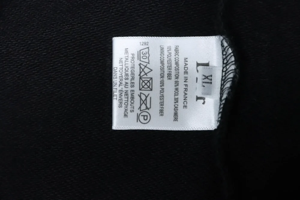 Kurzes Sweatshirt mit Rundhalsausschnitt und handbemaltem Graffiti-Tintenspritzer-Buchstabendruck XXL – Bild 10