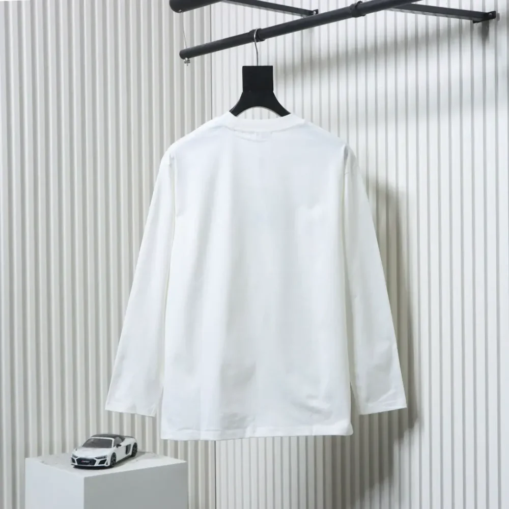 Langärmliges T-Shirt mit aufgesticktem Burberry-Signaturlogo – Bild 13