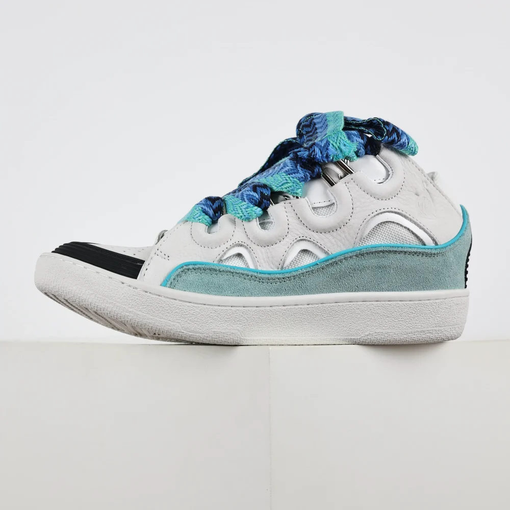 Lanvin Curb Sneaker „Weiß Grün“ – Bild 6