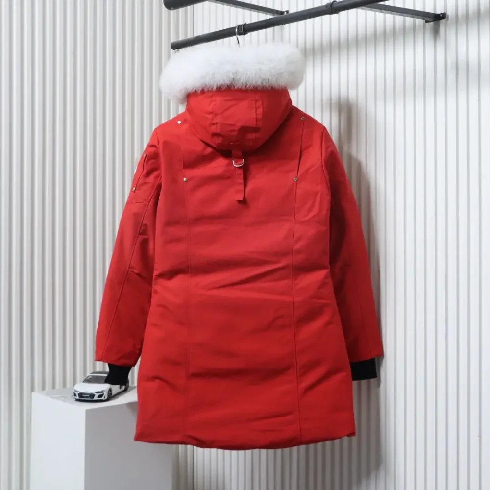 M00se knuck1es Daunenjacke Damen Klassische Daunenjacke Lang – Bild 17