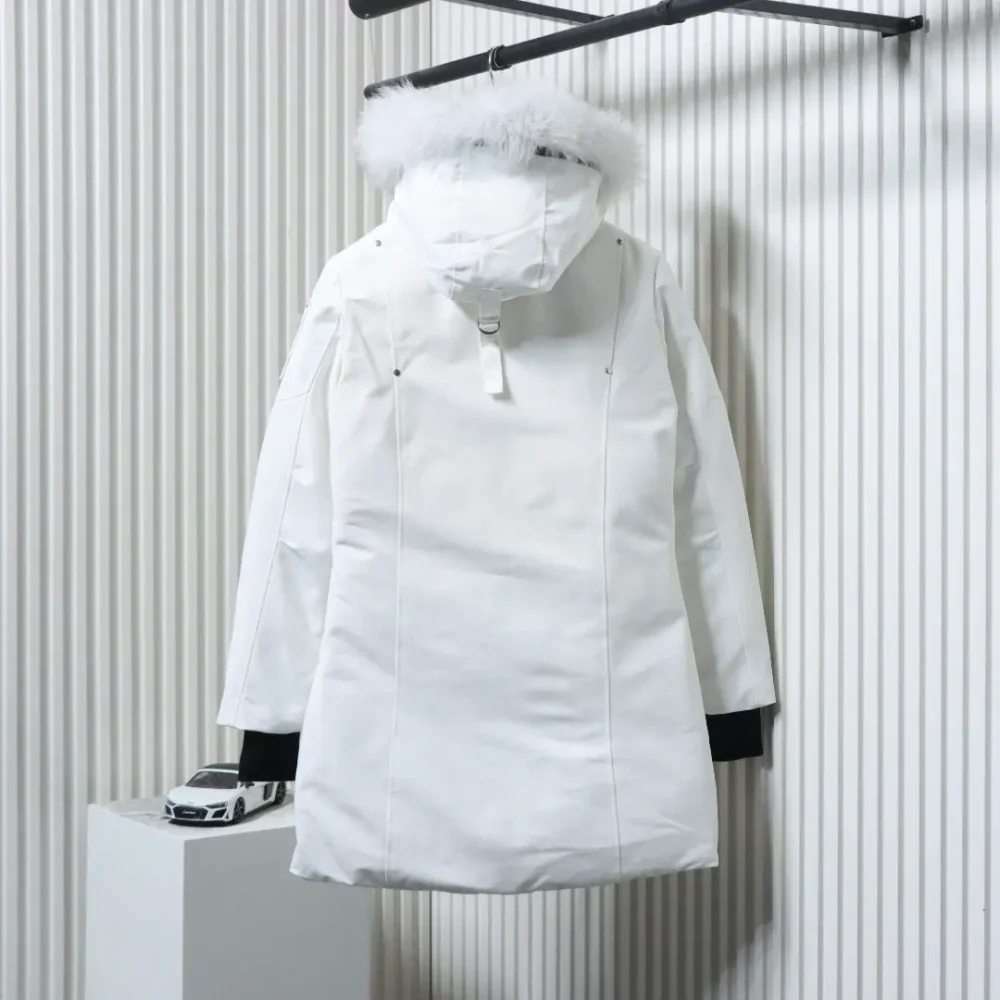 M00se knuck1es Daunenjacke Damen Klassische Daunenjacke Lang – Bild 13