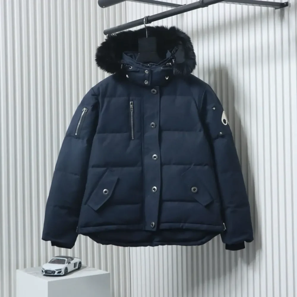 M00se knuck1es klassische Damen-Daunenjacke mit Brustreißverschluss – Bild 13