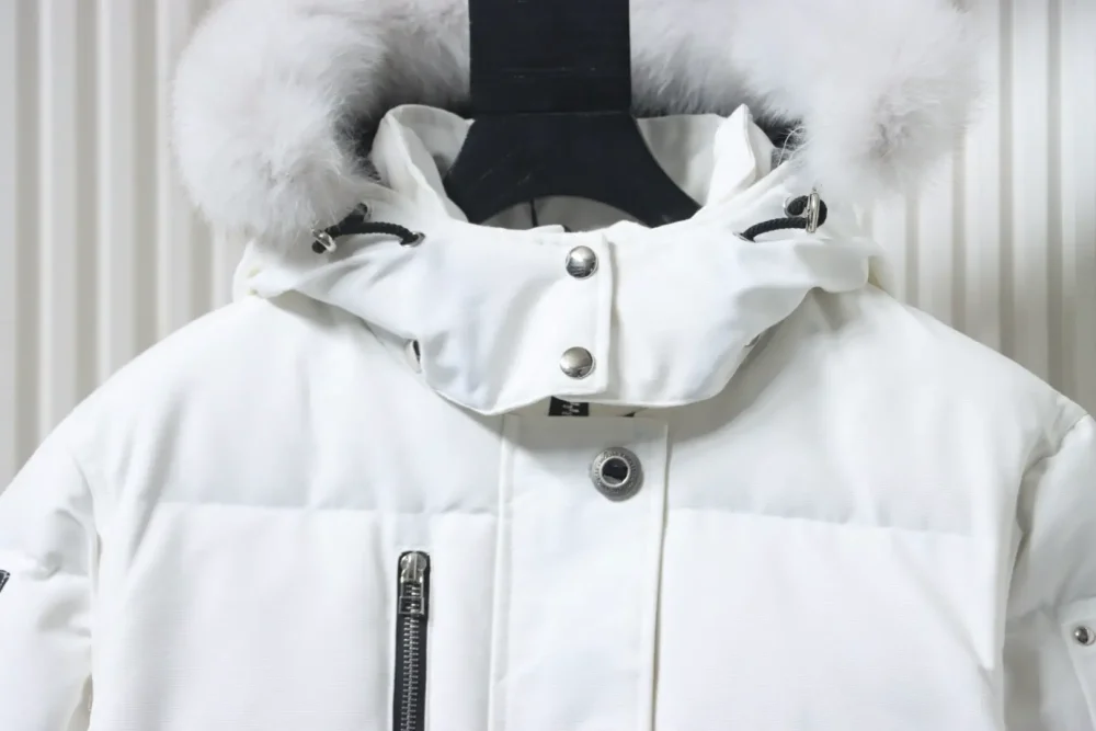 M00se knuck1es klassische Damen-Daunenjacke mit Brustreißverschluss – Bild 3