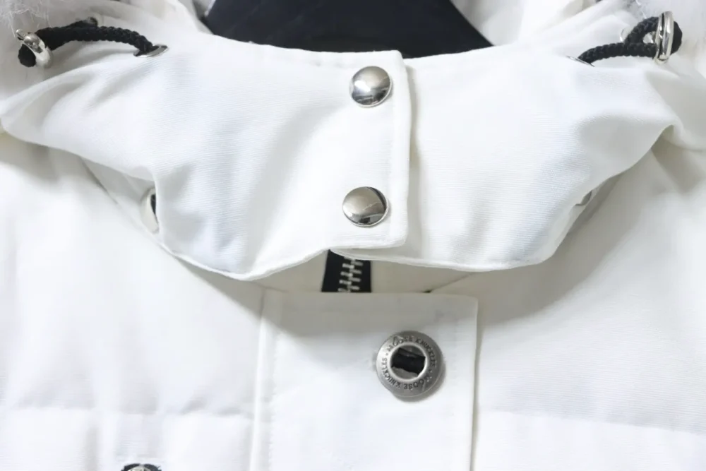 M00se knuck1es klassische Damen-Daunenjacke mit Brustreißverschluss – Bild 4