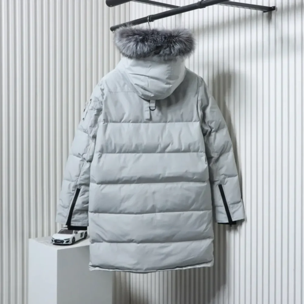 M00seknuck1esstir1ing klassische lange Daunenjacke – Bild 2