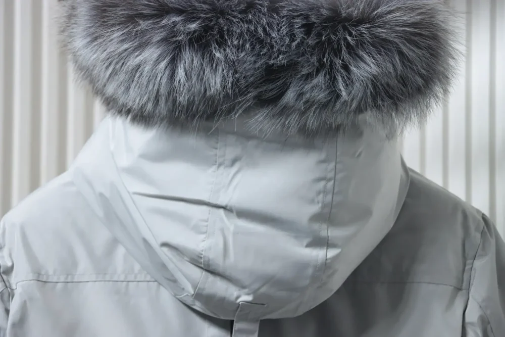 M00seknuck1esstir1ing klassische lange Daunenjacke – Bild 4