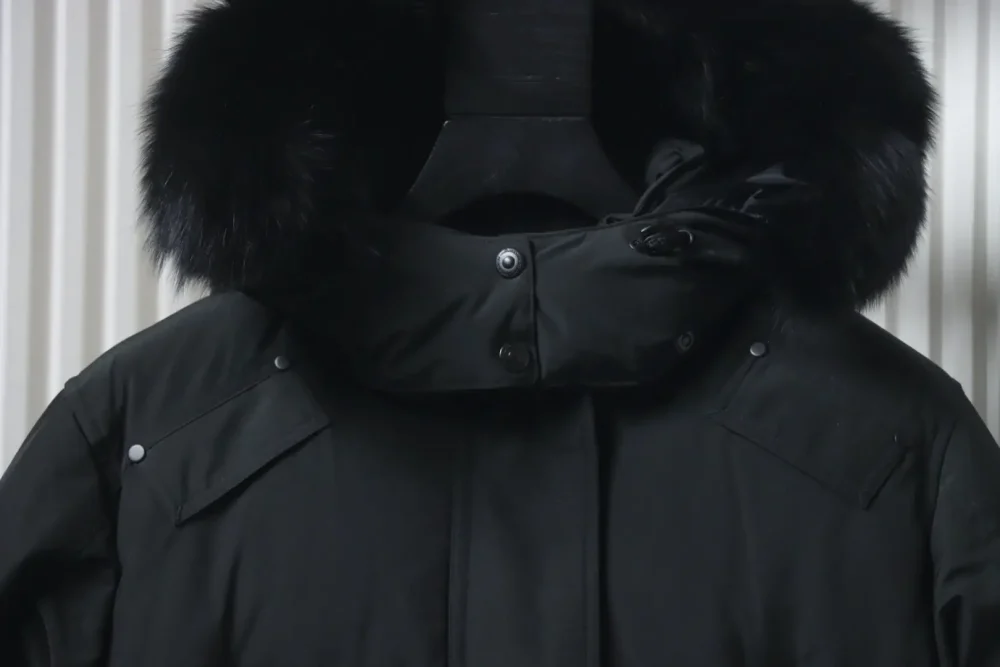 M00seknuck1esstir1ing klassische lange Daunenjacke – Bild 12