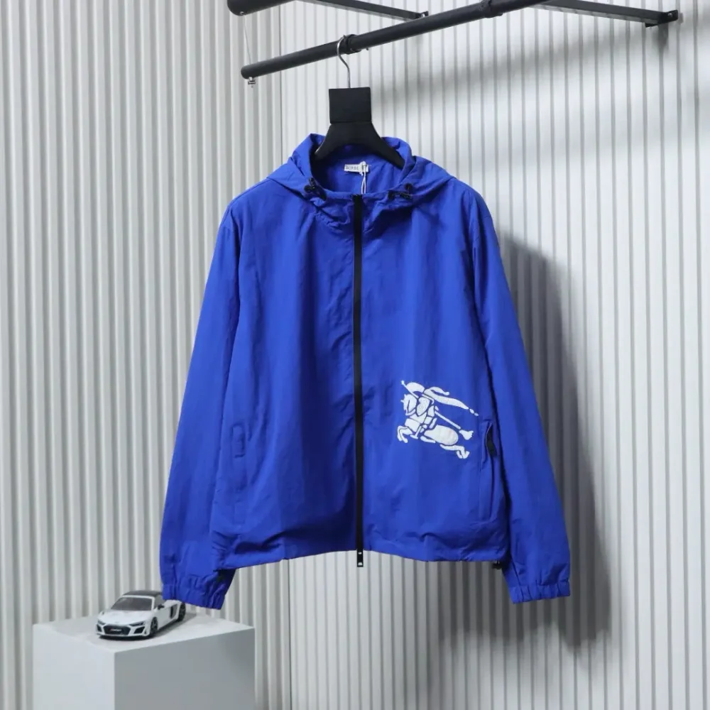 New Woven Horse Zipper Jacket