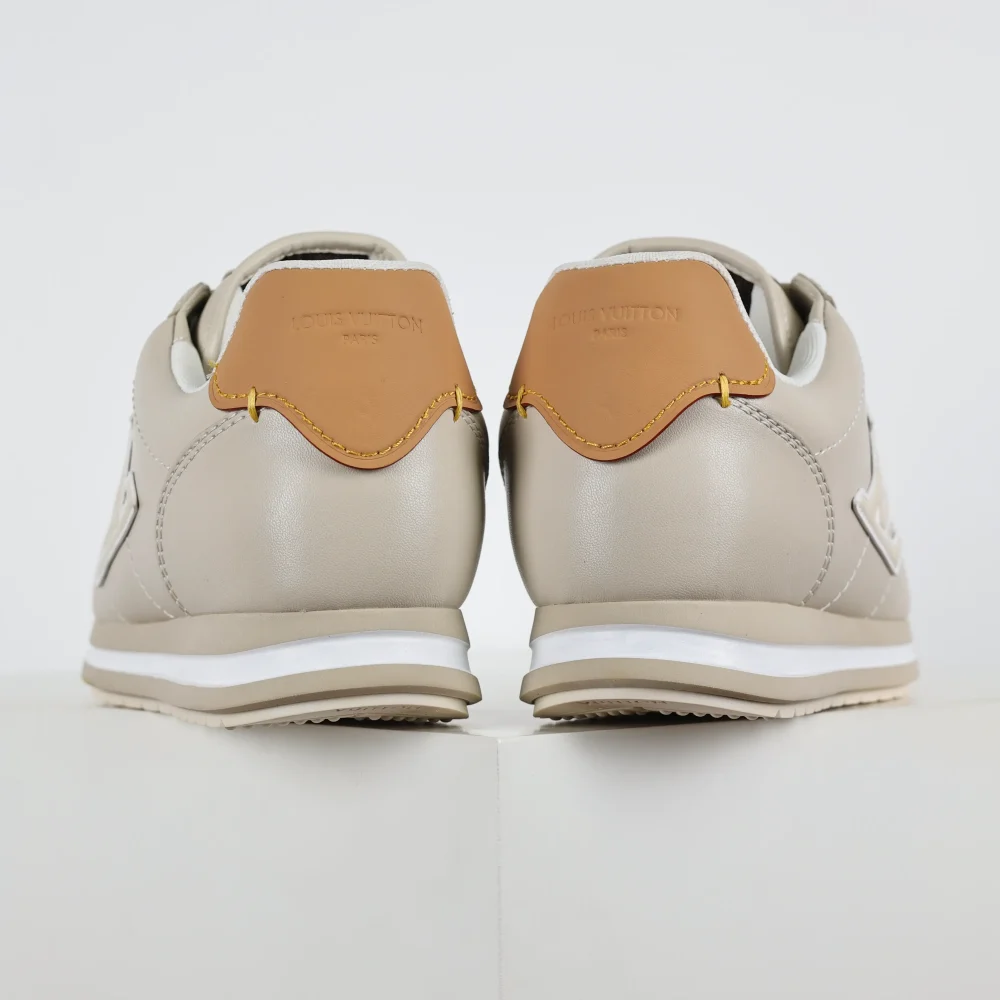 Nigo Buttersoft Low-Top-Sneaker mit runder Zehenpartie und Schnürung Beige – Bild 6