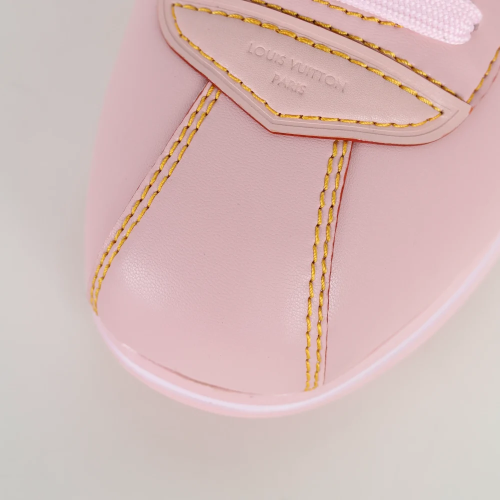 Nigo Buttersoft Low-Top-Sneaker mit runder Zehenpartie und Schnürung Rosa – Bild 10
