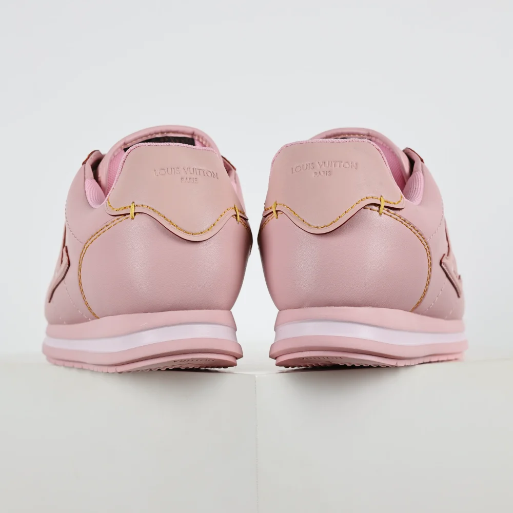 Nigo Buttersoft Low-Top-Sneaker mit runder Zehenpartie und Schnürung Rosa – Bild 6